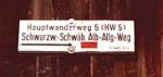 Wanderweg Schwarzwald-Alb-Allgäu